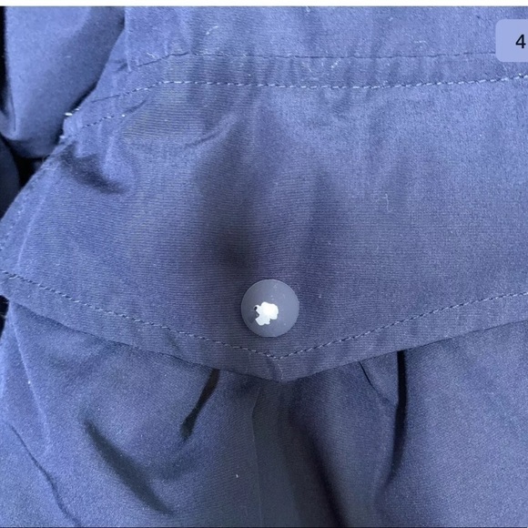 Show Amiu Women’s Down Puffer Coat Small Navy Blue - Picture 4 of 6